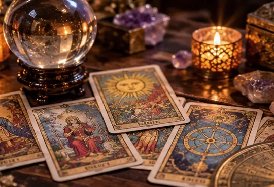 Original themed illustration for Vashikaran Specialist